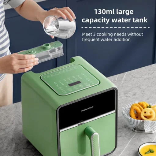 4L Air Fryer Oven with Steam Function and Metal Cavity for Versatile Cooking - Image 4