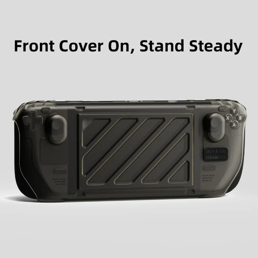 Skull & Co. HardShell Front Cover Bundle GripCase Portable Protective Case StandGrip for Steam Deck LCD/OLED Game Console - Image 3