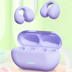 Alternative view of Air Conduction Earphones with Noise Canceling and HD Call Features for Wireless Bluetooth Headset