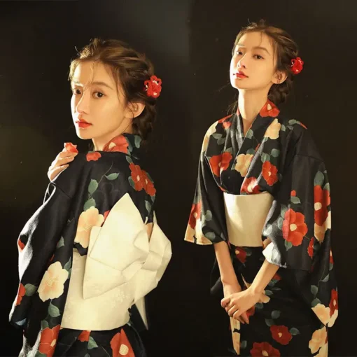 Japanese Yukata Haori Blouse - Lightweight Summer Fashion for Women - Image 6