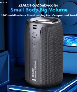 ZEALOT Portable Wireless Speaker with 10-Hour Playtime and Booming Bass
