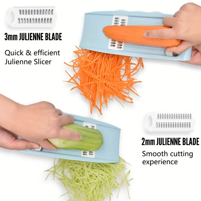 5-in-1 Vegetable Chopper and Mandoline Slicer - Image 5