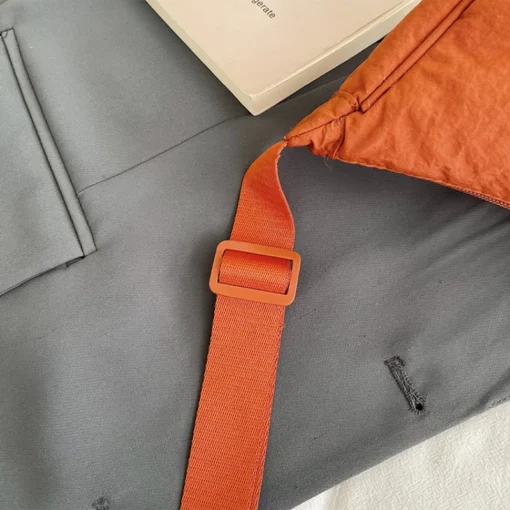 Nylon Hobo Shoulder Bag with Vintage Design for Women and Girls - Image 5