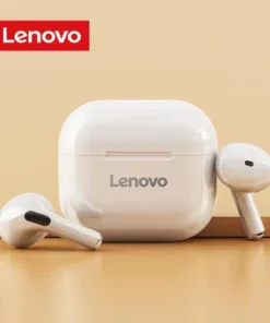 Lenovo LP40 Wireless Bluetooth Earbuds - Touch Control, Stereo Sound, Noise Reduction, Long Battery Life