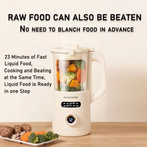 Alternative view of SUNATUR Soy Milk Maker and Mixer with Auto Heating - Home Use Soybean and Juice Machine