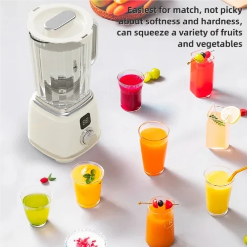Alternative view of TINSOL Multifunctional Juicer and Blender with 10 Blades - High Juice Yield, Ice Crusher, Kitchen Tool