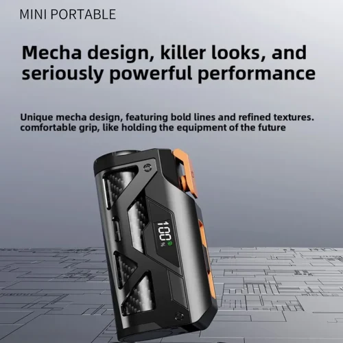 Alternative view of Mecha Capsule 5000mAh Mini Power Bank - Compact Fast Charging Gift