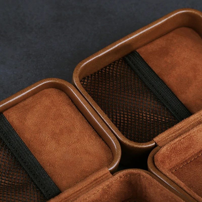 OPENHEART IEM Cable Case Earphone Case Bag PU Leather Case for Headphone Earphone accessories - Image 3