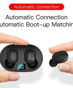 Alternative view of E6S Bluetooth Earphones - Wireless Noise Cancelling Headset with Microphone