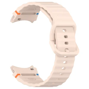 Silicone Sport Band for Samsung Galaxy Watch 7/5 Pro/6/4 Classic - Durable and Lightweight Design