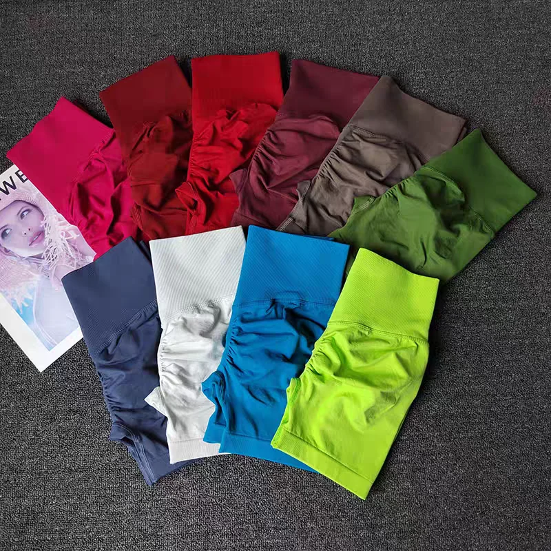 High-Waist Women's Yoga Shorts - Breathable Butt Lift Cycling and Workout Shorts - Image 3