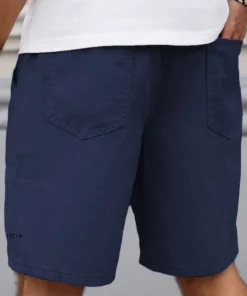 Alternative view of Solid Football Training Shorts Mens Summer Bottoms Running Basketball Soccer Shorts Boys Tennis Badminton Sports Shorts