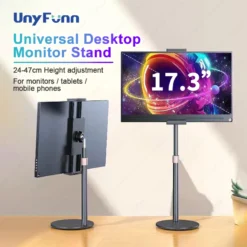 Adjustable Height Portable Monitor Stand for 4.7-17.3 Inch Devices