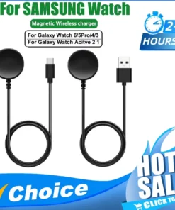 Samsung USB-C Charger for Galaxy Watch Series 4-7 – Smart Watch Replacement Accessory