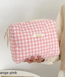 Large Capacity Women's Cosmetic Bags Cases Casual Ladies Small Storage Bag with Zipper Female Travel Clutch Bag Small Handbags