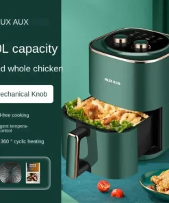 Alternative view of AUX 220V Air Fryer Oven Combo - Multifunctional, Easy-to-Clean, Oil-Free Technology