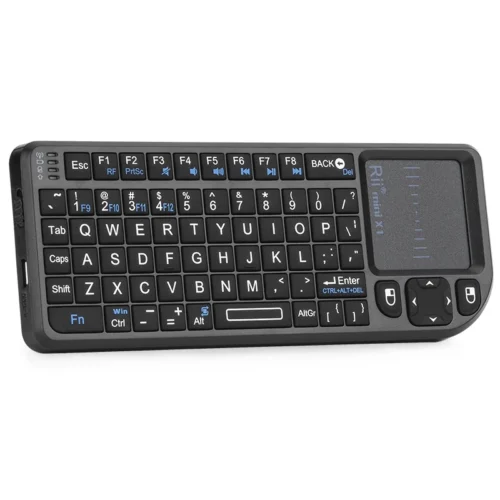Alternative view of Rii X1 2.4GHz Mini Wireless Keyboard English/ES/FR Keyboards with TouchPad for Android TV Box/PC/Laptop