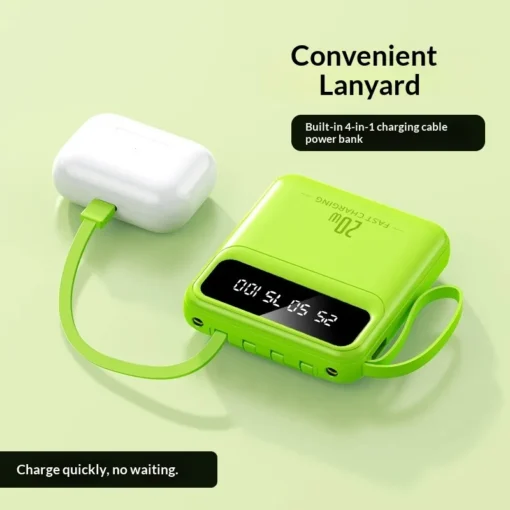Xiaomi 20000mAh Portable Power Bank - Fast Charging for iPhone and Samsung Devices - Image 3