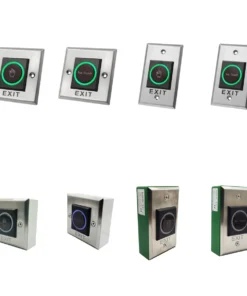 Alternative view of DC Touchless Infrared Exit Button for Access Control System - 12V/24V