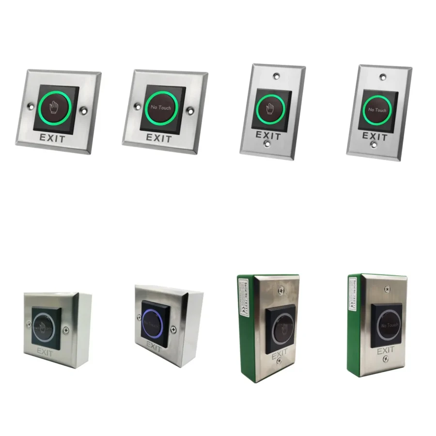 DC Touchless Infrared Exit Button for Access Control System - 12V/24V - Image 2
