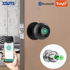 Biometric Fingerprint Smart Door Lock - Keyless Electronic Security Entry for Home and Apartment
