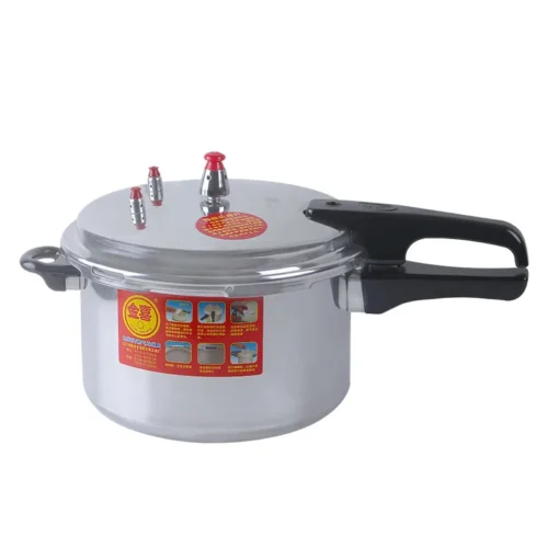 Mini 18cm Aluminum Pressure Cooker for Gas and Induction Stoves