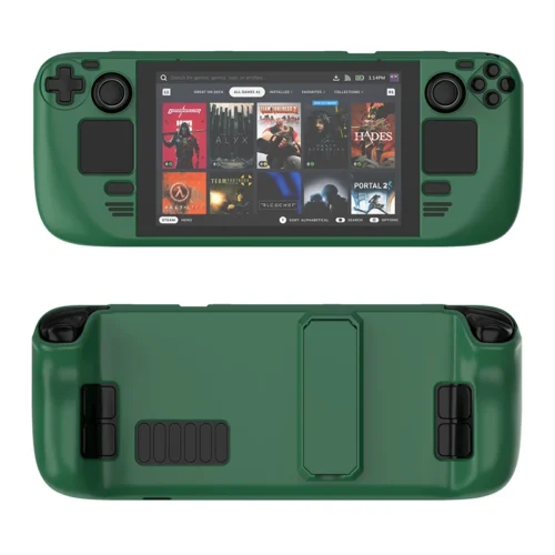 Protective Cover Case for Steam Deck,Controller Colorful Protective Case Hard Shell with Stand