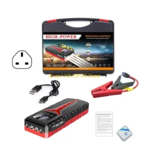 Car Jump Starter + 8000A Battery Power Bank + Compact Design for 12V Vehicles - P5ED3TT503711-UK-A