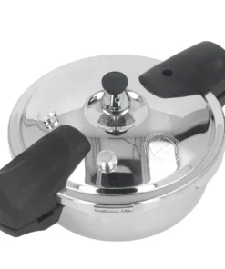 Alternative view of Stainless Steel 1.8L Pressure Cooker - Safe and Durable for Gas and Induction Stoves