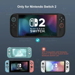 Alternative view of TPU+PC Split Case with Non-Slip Grip and Shockproof Protection for Nintendo Switch 2