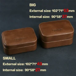 Alternative view of IEM Cable Case - PU Leather Earphone Bag for Headphone Accessories