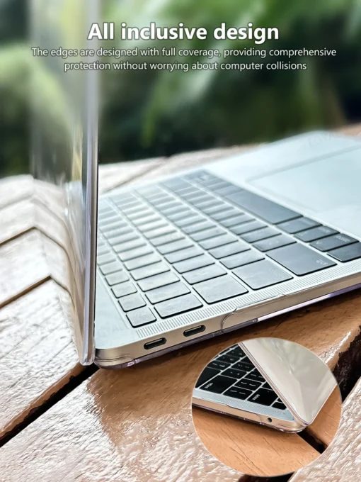 MacBook Air 13" Laptop Case - Protective Cover Compatible with M1 & M2 Models - Image 4