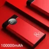 Red 100000mAh
