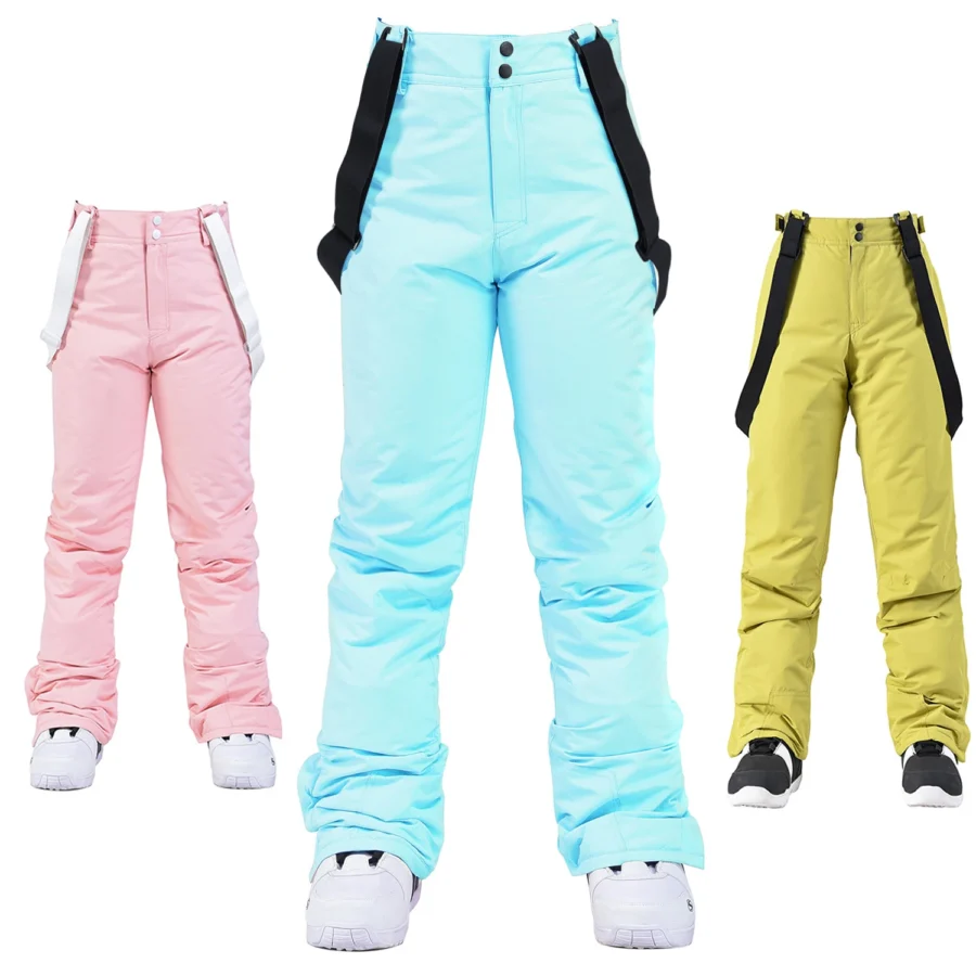 Women's Plus Size Waterproof Ski Pants - Warm, Windproof Winter Trousers - Image 2