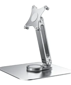 Aluminum Alloy Stand for Protable Monitor Table Bracket Adjustable 360 Rotation M4 Screw Bases Strong Load Capacity Super Stable