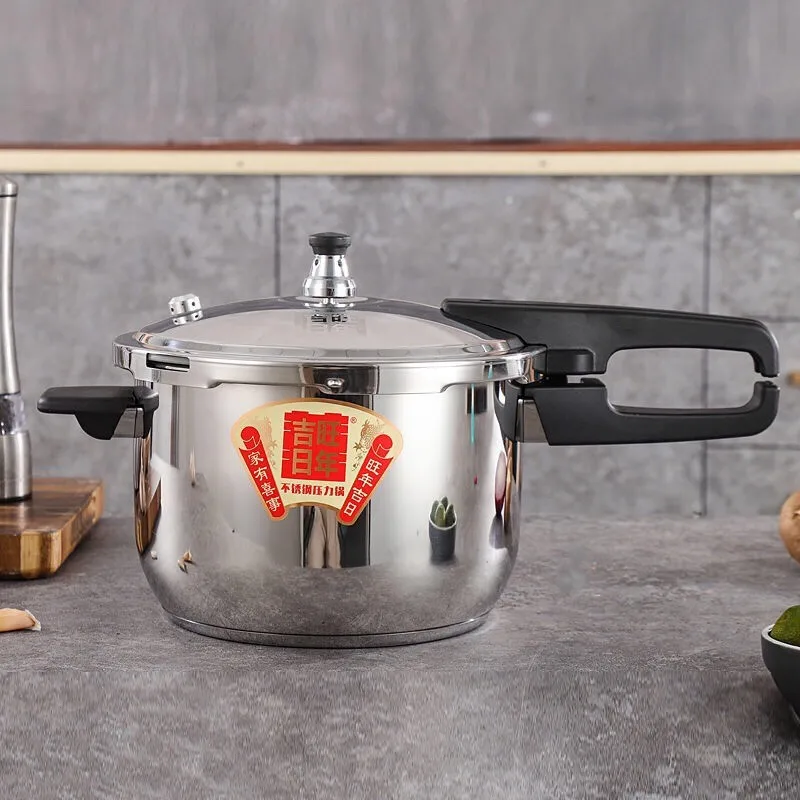 Stainless Steel Pressure Cooker - 16-30cm Induction-Ready Stew Pot - Image 4