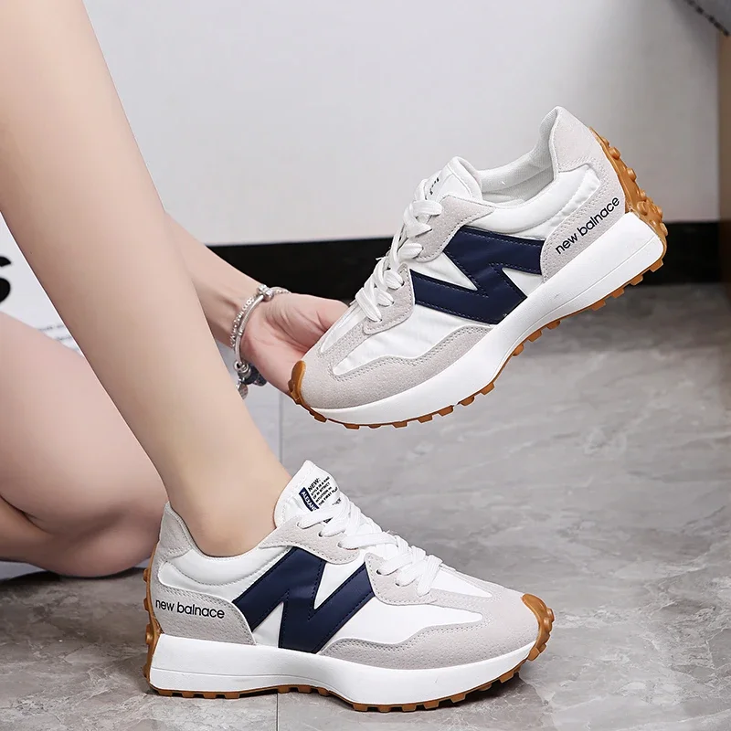 2026 New Women Casual Shoes Fashion Breathable Walking Flat Shoes Sneakers Women 2025 Gym Vulcanized Shoes White Female Footwear - Image 3
