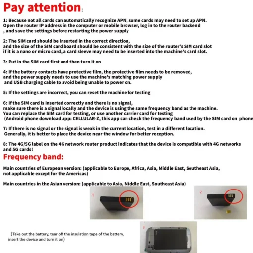 4G Mobile WIFI Router with 150Mbps Speed, Portable Design, Ideal for Home Users - Image 6