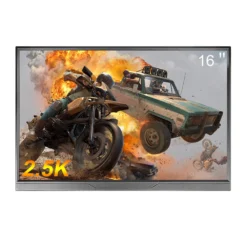 Alternative view of 16-Inch Portable Monitor with 2.5K Resolution and 120Hz Refresh Rate for Laptops, Consoles, and Mobile Devices