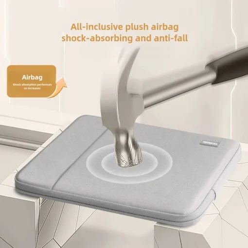 Laptop Sleeve Bag with Portable Design for 13-15.6 Inch MacBook and Notebooks - Image 2