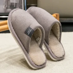 Alternative view of Men's Soft Non-Slip Slippers for Comfortable Indoor Wear and Relaxation