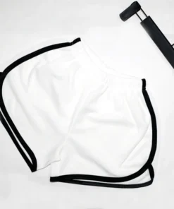 Alternative view of Simple Shorts Women's Home Yoga Beach Vacation Pants Casual Women's Sports Comprehensive Training Shorts Fitness Pants