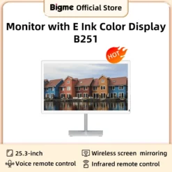 E-Ink Computer Monitor with 3K Eye-Friendly Display and Adjustable Cold & Warm Light