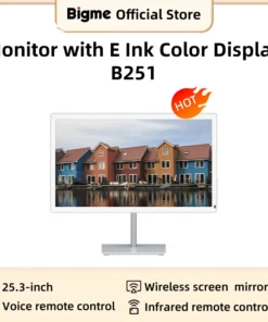 Bigme 25.3'' E-Ink Computer Monitor, 3K Eye-Friendly Display with Cold & Warm Light