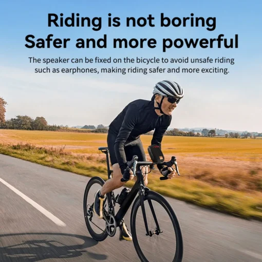 Portable Bluetooth Speaker - Waterproof Handlebar Sound Box for Bicycles - Image 5