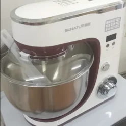 Sunran 220V Stand Mixer - Automatic Dough Kneader for Commercial Kitchen Use