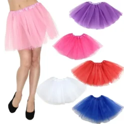 Alternative view of Vintage Tulle Mini Skirt - Elegant Ballet Dancewear for Women and Party Costumes