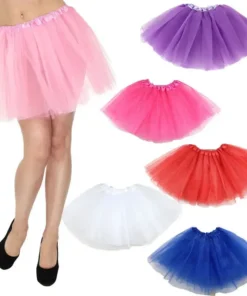 Alternative view of Vintage Tulle Mini Skirt for Women – Elegant Ballet Dancewear & Party Costume