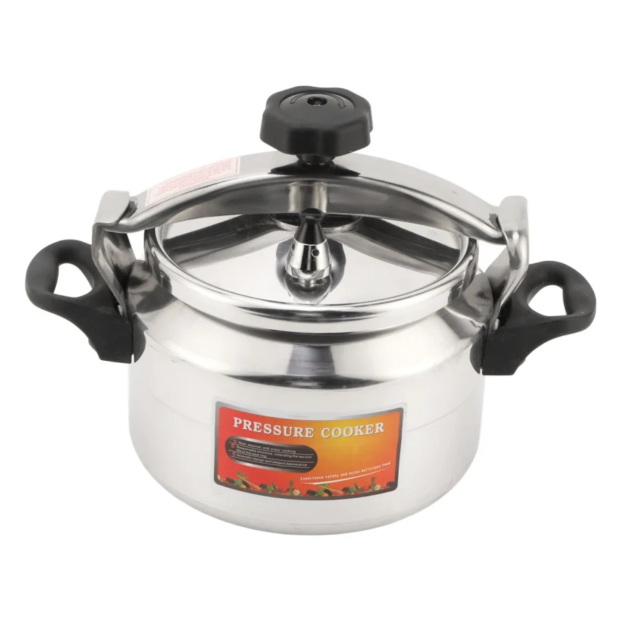 Pressure Cooker - Large Capacity, High-Temperature Resistant, Aluminum Alloy, Safe and Durable - Image 3