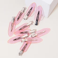 Seamless Transparent Hair Clips for Makeup Styling, Perfect for Real Hair Wigs